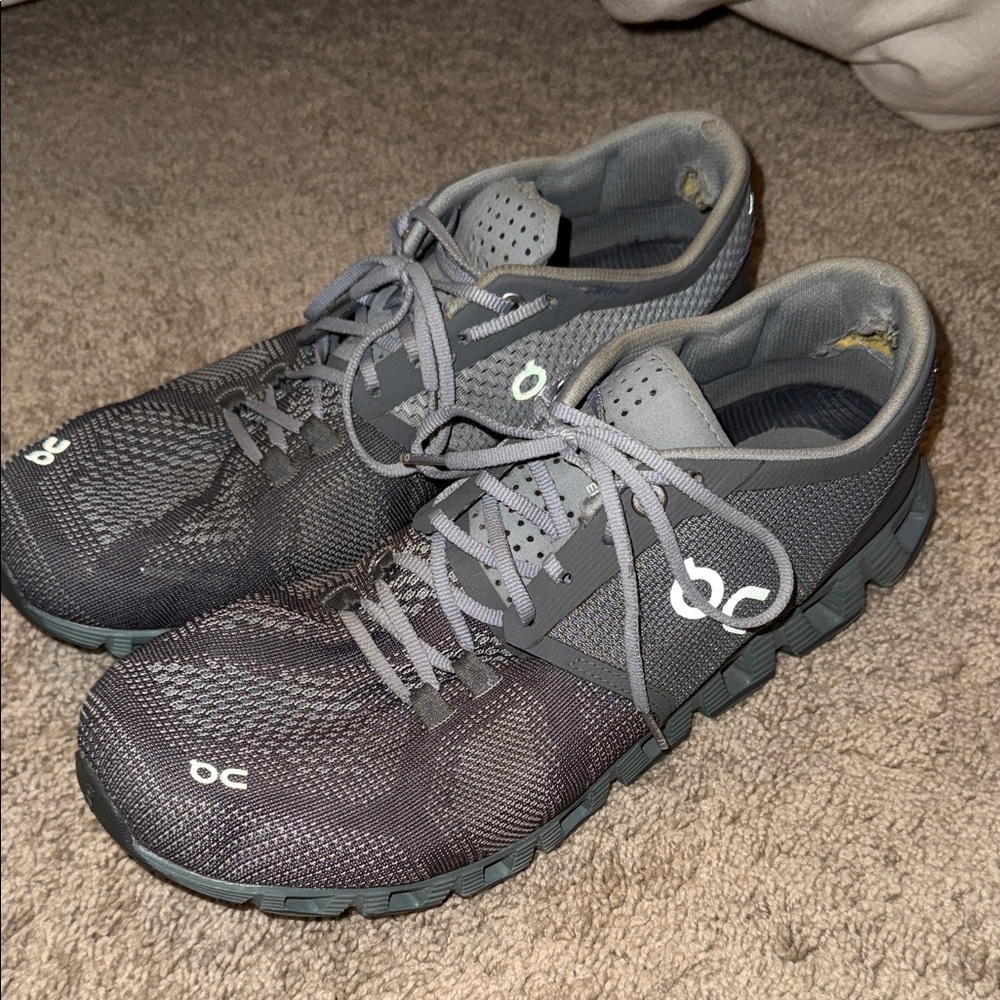 On Running Gray Athletic Shoes